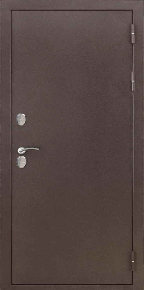 Входная дверь ДвериПРО Термо медный антик ФЛ-291 (Лине, 10мм, Белый софт) DPRO225884 внешняя сторона